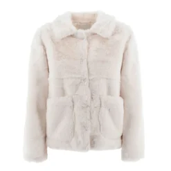 JACQUELINE - GIACCA ENYA FAUX FUR SHORT JACKET