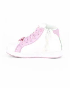 JOMA - Scarpa da bambino bianca con dettagli rosa - FLOWER