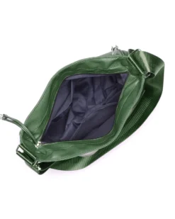 JUST GOLF - Borsa verde con tasca frontale e tracolla regolabile