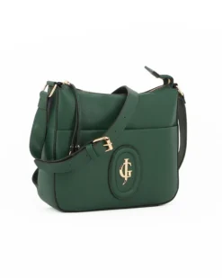 JUST GOLF - Tracolla verde con tasca frontale con logo