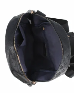 JUST GOLF - Zaino nero loggato con tasca frontale