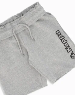KAPPA - Bermuda ragazzi 8-16 anni grigio con scritta laterale