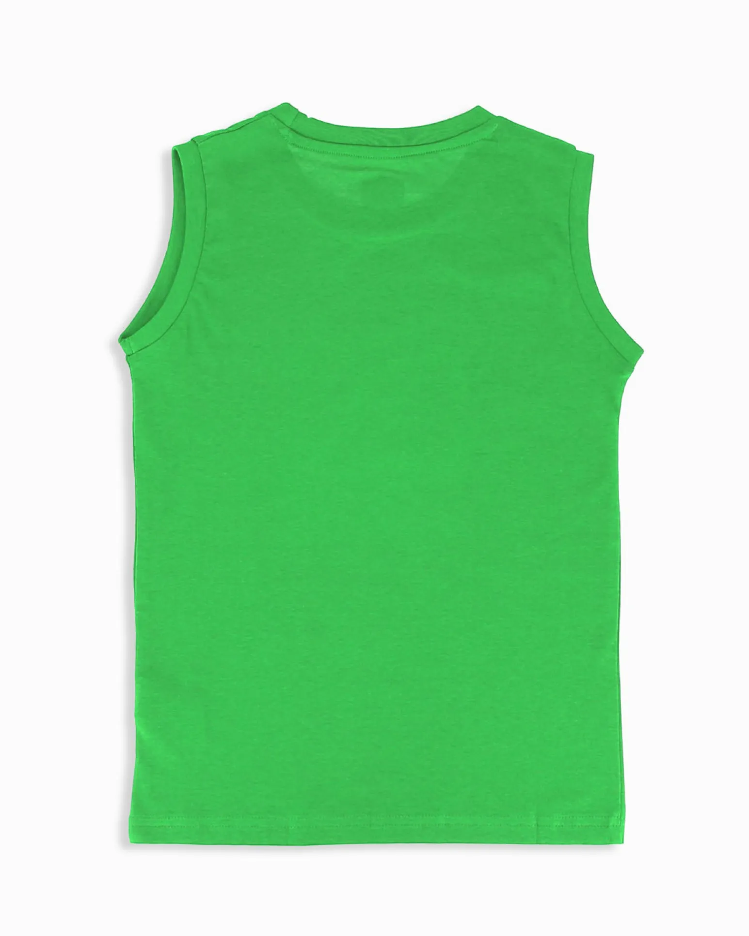 KAPPA - Canotta ragazzo verde ragazzi 8-16 anni in cotone
