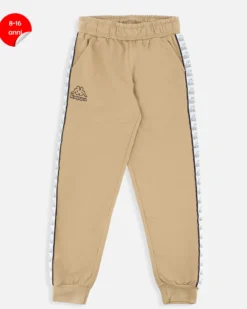 KAPPA - PANTALONE TUTA BEIGE DA RAGAZZO 8-16 ANNI