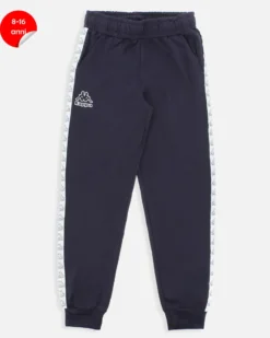KAPPA - PANTALONE TUTA BLU DA RAGAZZO 8-16 ANNI
