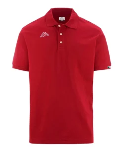 KAPPA - POLO MEZZA MANICA LOGO MALTAXITA MSS  ROSSA   DA UOMO, 361533W