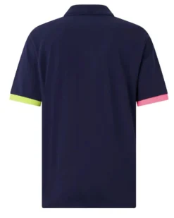 KAPPA - POLO MEZZA MANICA UPMP LOGO TRIO BLU SCURO, 381V4PW-193