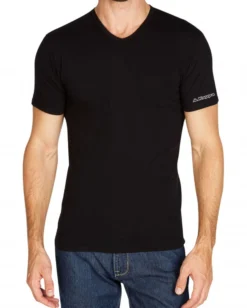 KAPPA - TSHIRT MANICA CORTA SCOLLO A V CALDO COTONE