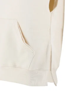 KEITH HARI - DONNA GILET  BEIGE TAGLIO VIVO