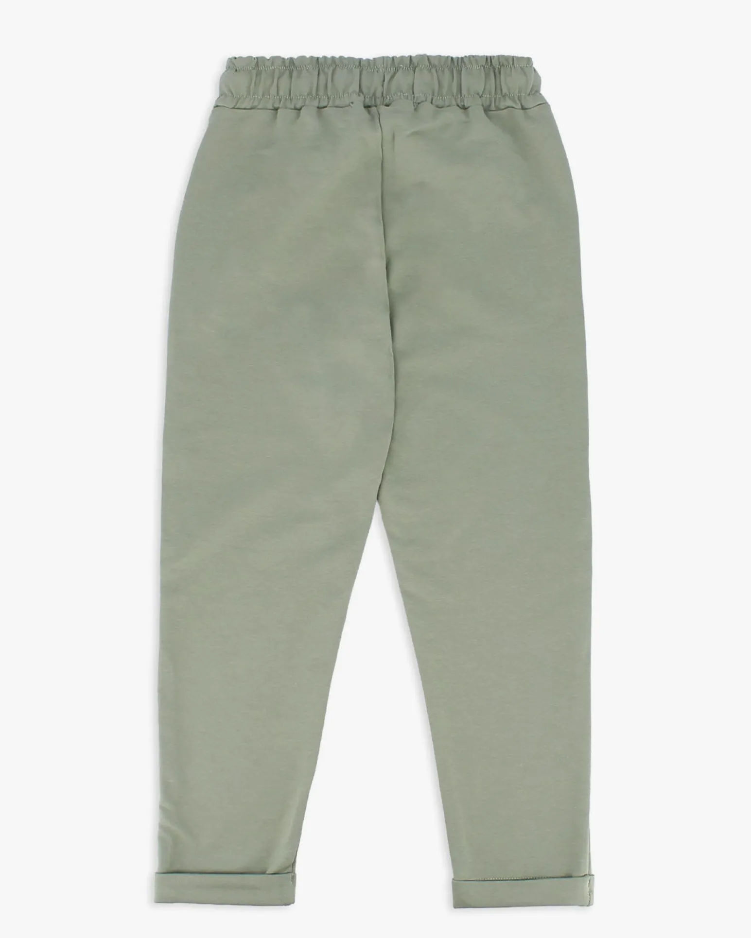 KEITH HARING - PANTALONE TUTA VERDE CON RISVOLTINO DA RAGAZZA