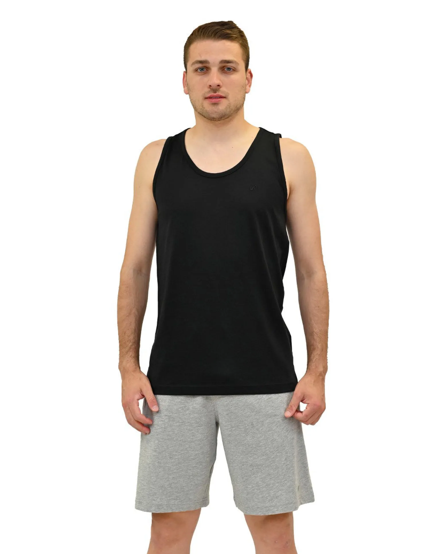 KEY UP - CANOTTA UOMO NERA BASIC -2JB27/0002
