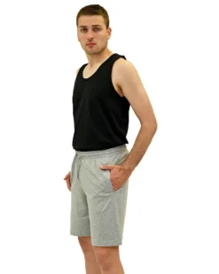 KEY UP - PANTALONCINO UOMO GRGIO BASIC - 2JB42/1300