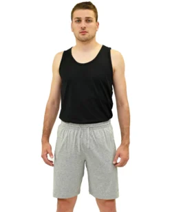KEY UP - PANTALONCINO UOMO GRGIO BASIC - 2JB42/1300