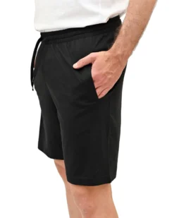 KEY UP - PANTALONCINO UOMO NERO BASIC - 2JB42/0002