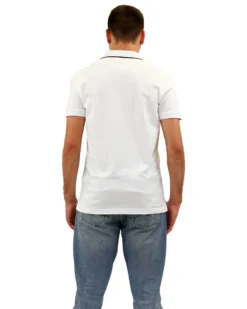 KEY UP - POLO MEZZA MANICA UOMO BIANCA - 2R521/0001