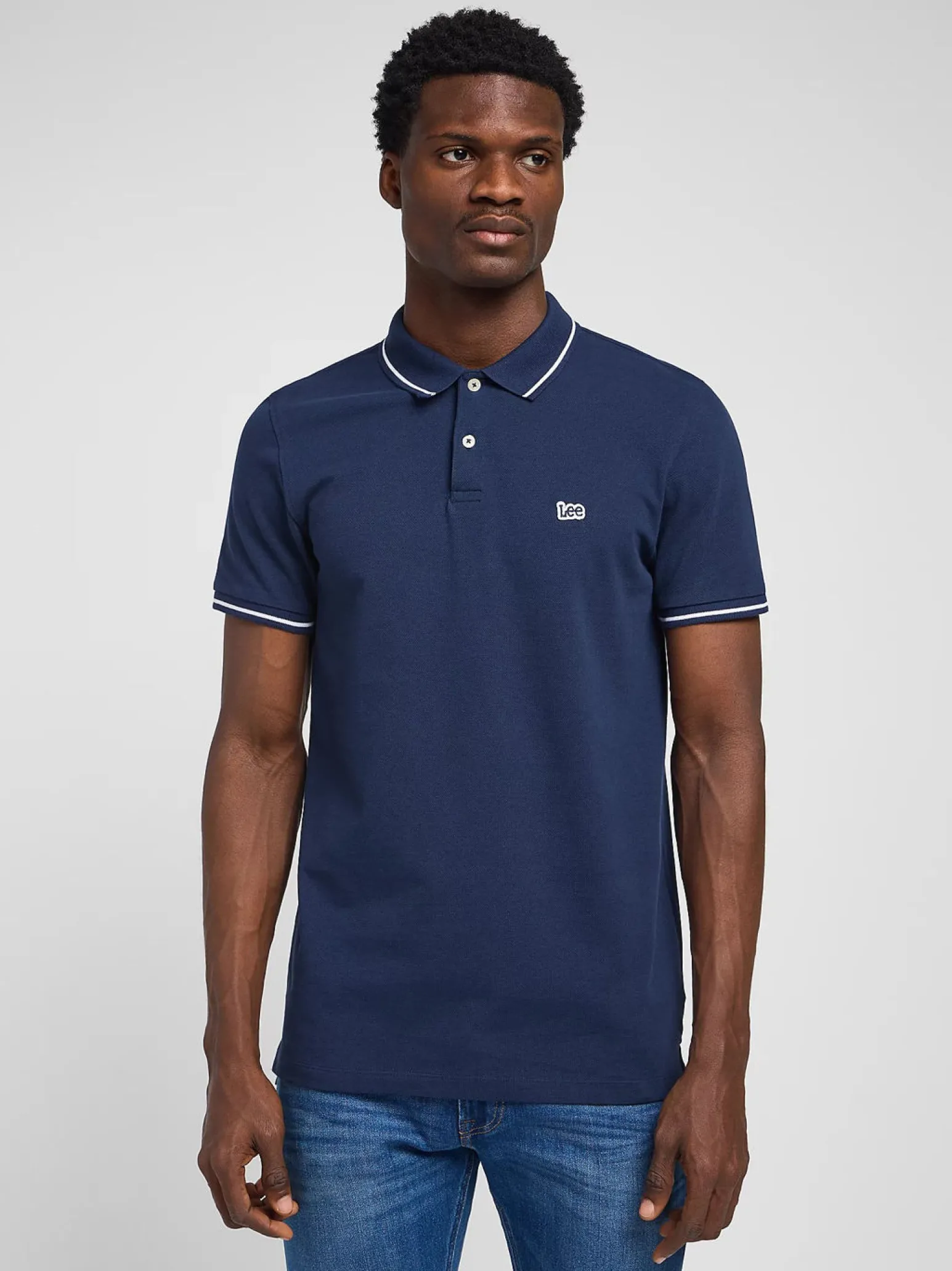 L61ARL35 UOMO POLO MANICA CORTA PIQUE