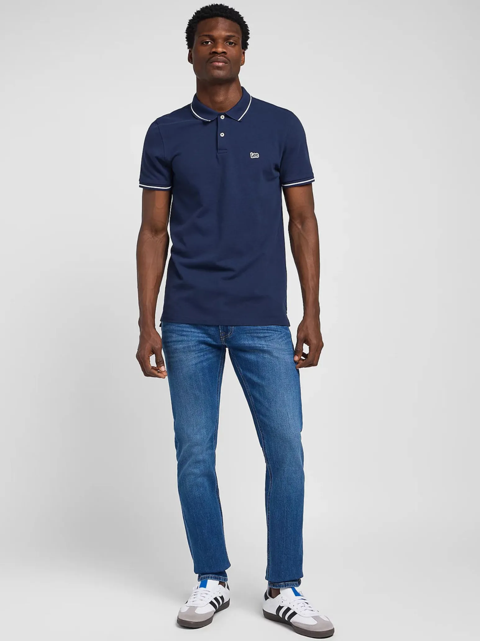 L61ARL35 UOMO POLO MANICA CORTA PIQUE