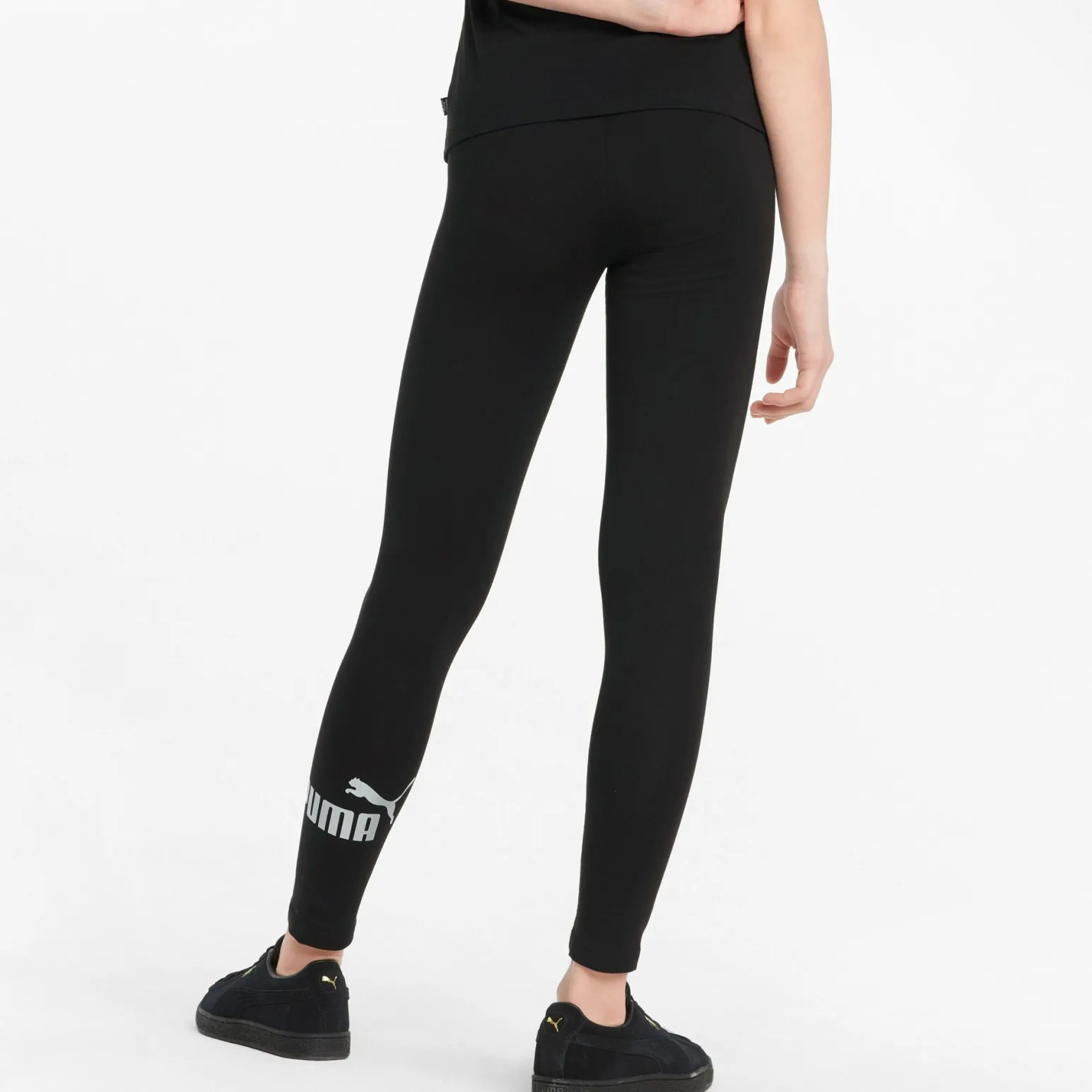 LEGGINGS ESS+ LOGO BLACK