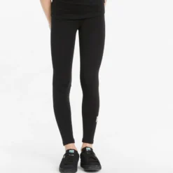 LEGGINGS ESS+ LOGO BLACK