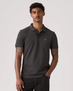 LEVI'S - POLO MEZZA MANICA LM RT KNIT GRIGIA  DA UOMO, 35883_0352