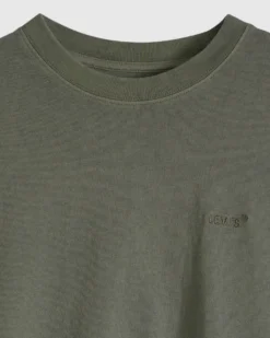 LEVI'S - T-SHIRT MEZZA MANICA RED TAB VINTAGE TEE VERDE DA UOMO, A0637_0189