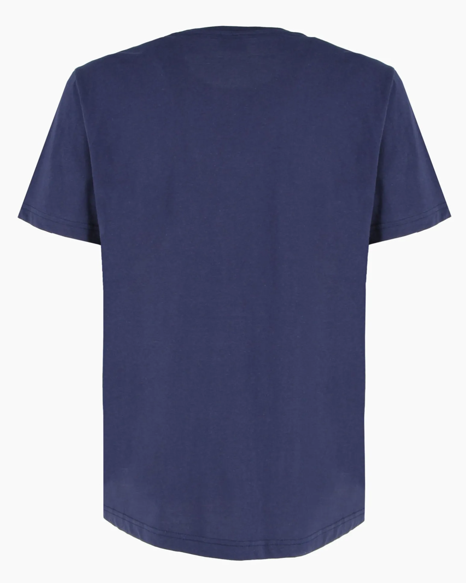 LONSDALE - Tshirt manica corta blu con logo in cotone