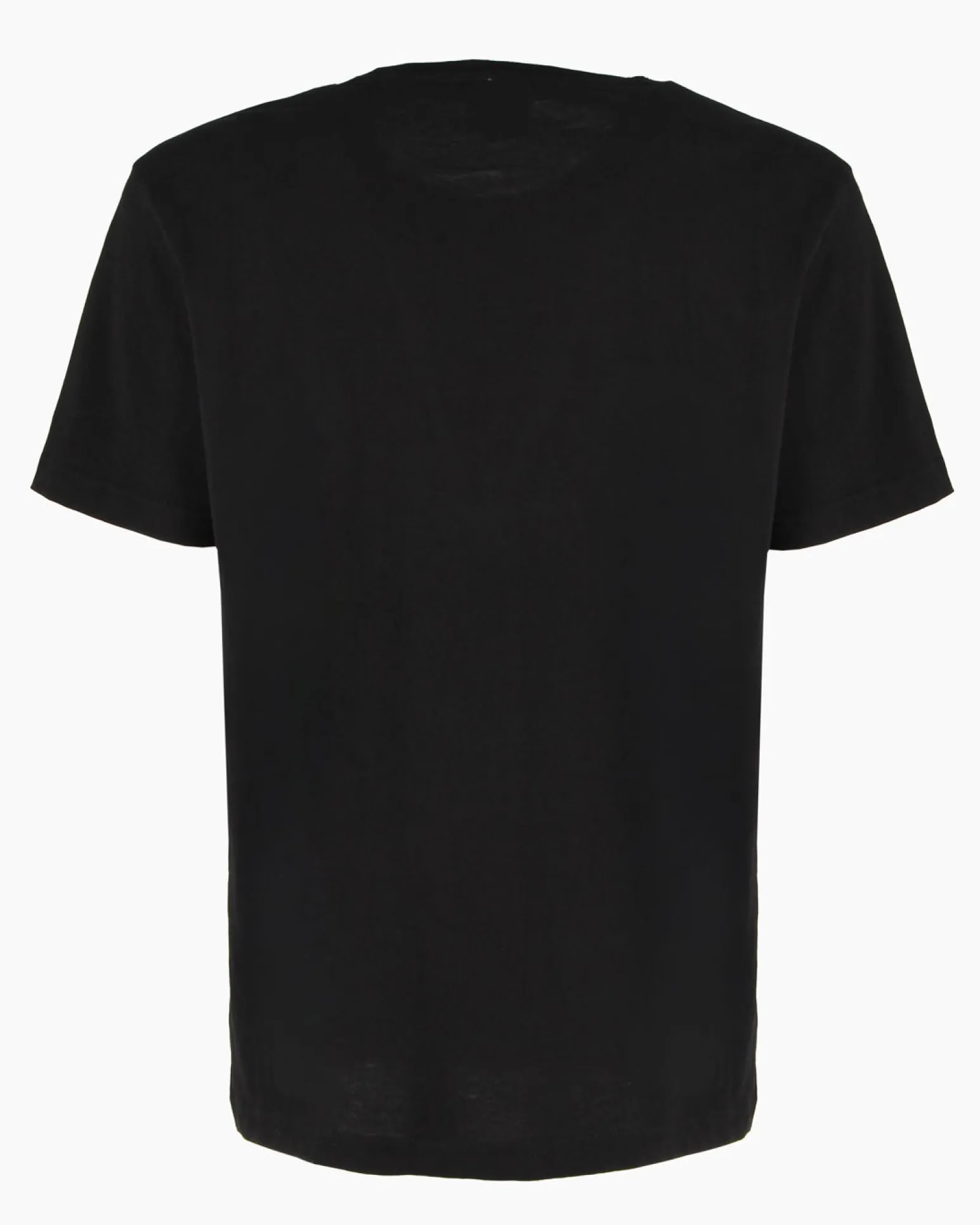 LONSDALE - Tshirt manica corta nera con logo in cotone