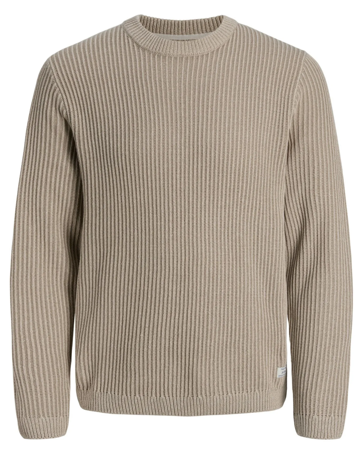 MAGLIA ML EDOVER KNIT CREW MOONBEAM