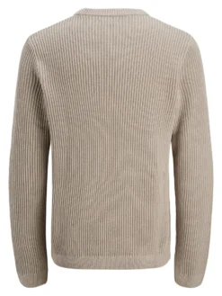 MAGLIA ML EDOVER KNIT CREW MOONBEAM