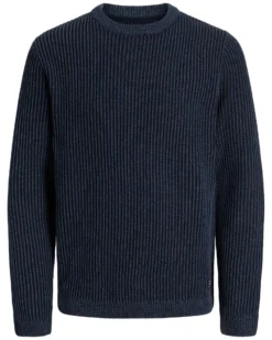 MAGLIA ML EDOVER KNIT CREW SKY CAPTAIN