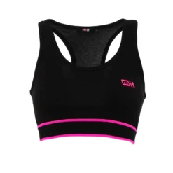 MIF - DONNA TOP CON ELASTICO E SCRITTA FLUO