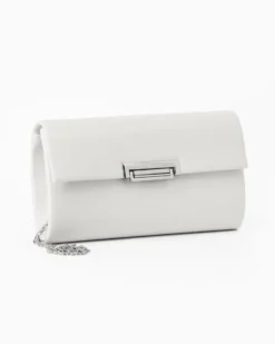 MISS GLOBO - Pochette bianca con patta