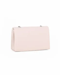 MISS GLOBO - Pochette con patta tortora e chiusura a girello