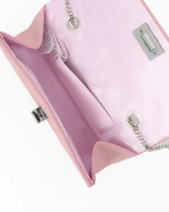 MISS GLOBO - Pochette rosa con patta e chiusura a girello
