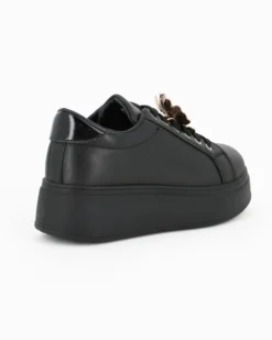 MISS GLOBO - Scarpa nera con fiore