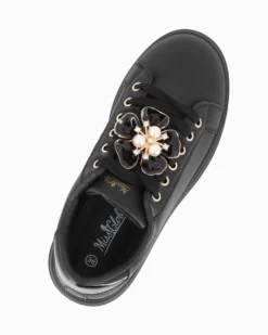 MISS GLOBO - Scarpa nera con fiore