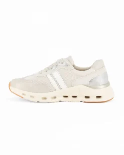 MISS GLOBO - Sneakers beige con lacci