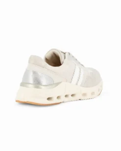 MISS GLOBO - Sneakers beige con lacci