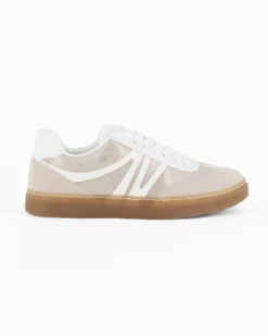 MISS GLOBO - Sneakers oro con lacci