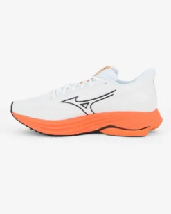 MIZUNO - SCARPA DA RUNNING WAVE ULTIMA 17 BIANCA  CON DETTAGLI ARANCIONE E  GIALLO FLUO DA UOMO, J1GC2618_51