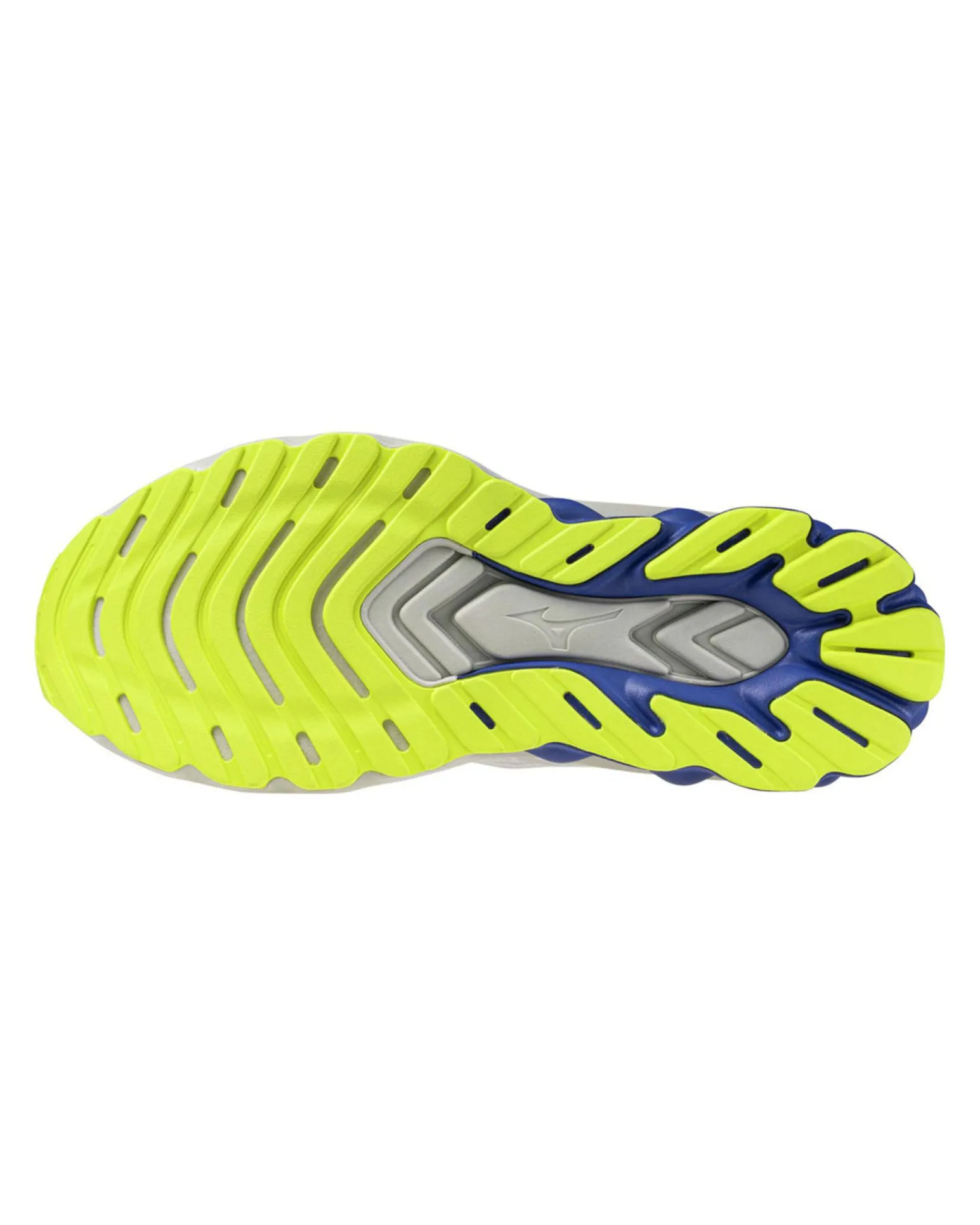 MIZUNO - SCARPA DA RUNNING WAVE SYRISE 7 GRIGIA CON DETTAGLI BLU E GIALLO FLUO DA UOMO, J1GC2609_02
