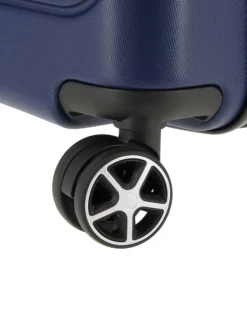 MODO BY RONCATO - TROLLEY ABS BLU 4 RUOTE CON COMBINAZIONE TSA