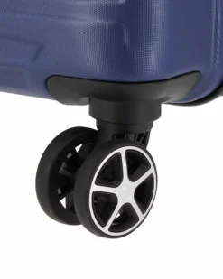 MODO BY RONCATO - TROLLEY ABS BLU 4 RUOTE CON COMBINAZIONE TSA