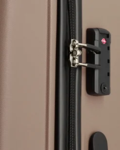 MODO BY RONCATO - TROLLEY ABS CHAMPAGNE 4 RUOTE CON COMBINAZIONE TSA