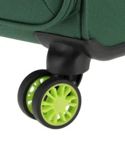 MODO BY RONCATO - TROLLEY VERDE IN TESSUTO CON LUCCHETTO TSA