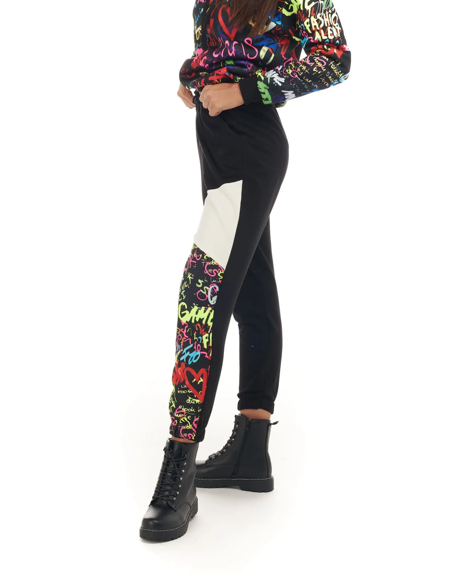 MY JEWELS - DONNA PANTALONE FELPA CON MOLLA