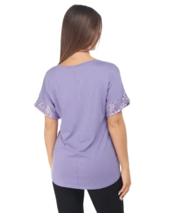 MY JEWELS - DONNA TSHIRT MANICA CORTA PAILLETTES