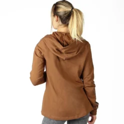 MY JEWELS - FELPA FULL ZIP CON CAPPUCCIO