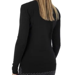 MY JEWELS - MAGLIA MANICA LUNGA SCOLLO V VISCOSA