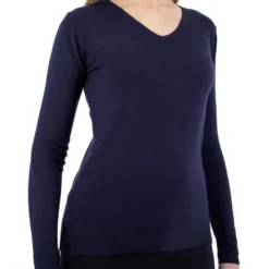 MY JEWELS - MAGLIA MANICA LUNGA SCOLLO V VISCOSA